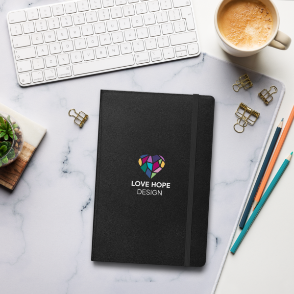 Love Hope Design Hardcover Notebook