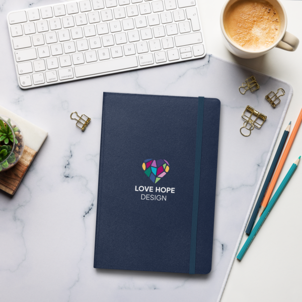 Love Hope Design Hardcover Notebook - Image 2