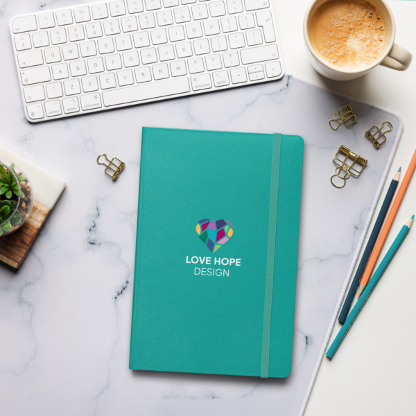 Love Hope Design Hardcover Notebook - Image 3