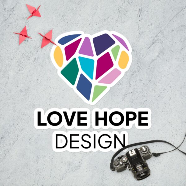 Love Hope Design Stickers - Image 3